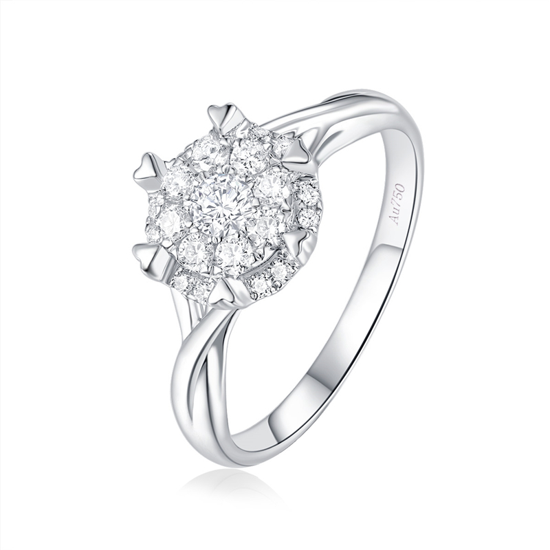 Custom Jewelry Diamond Ring Wedding 3 Carat Diamond Ring