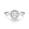 High Wedding Party Natural Diamond Ring Engagement Ring